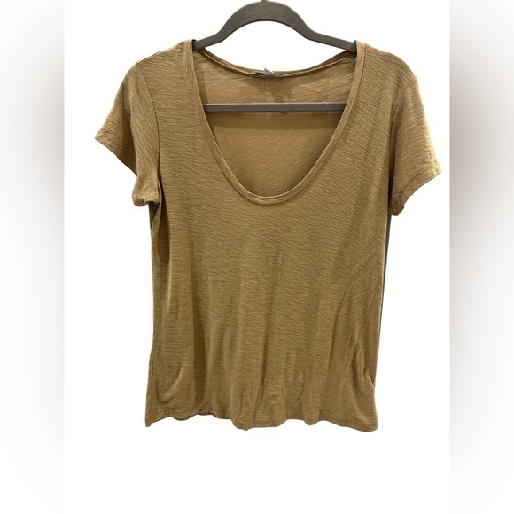James Perse Deep V-Neck/Scoopy Neck T-Shirt Standard - Picture 3 of 9